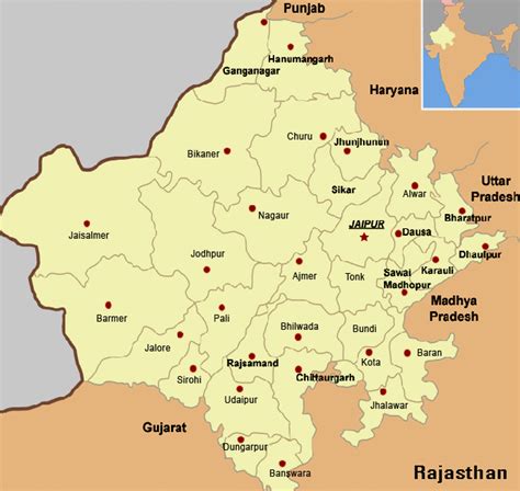 how many city in rajasthan.
